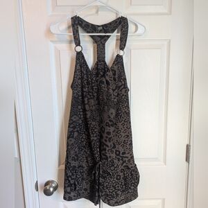 Guess Animal Print Sleeveless Romper